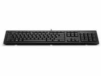 HP 125 Kabelgebundene Tastatur Schwarz