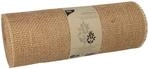 Papstar Jutetischl&auml;ufer Dekoband Jute 10 m x 30 cm Natur