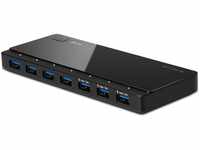 TP-Link UH700 7-Port USB 3.0 HUB inklusive Netzadapter und USB 3.0 Kabel, bis...