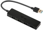 i-tec USB 3.0 Slim Passive HUB 4 Port ohne Netzadapter, f&uuml;r Notebook, Ultrabook,
