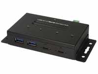 LogiLink UA0316 - USB-C 3.2 Gen 2, Combo Hub 4-Port, Industrieausführung