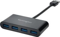 Kensington USB 3.0 Hub mit 4 Anschl&uuml;ssen, &Uuml;bertragungsgeschwindigkeit bis 5...