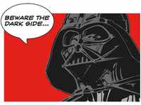 Komar Wandbild | Star Wars Classic Comic Quote Vader | Kinderzimmer,...