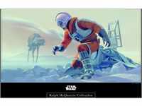 Komar Wandbild | Star Wars Classic RMQ Hoth Battle Pilot | Kinderzimmer,