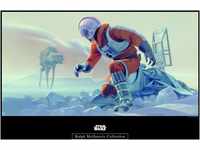 Komar Wandbild | Star Wars Classic RMQ Hoth Battle Pilot | Kinderzimmer,
