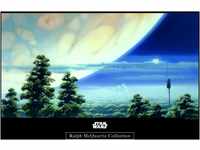 Komar Wandbild | Star Wars Classic RMQ Yavin Lookout | Kinderzimmer,...