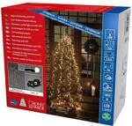 Konstsmide Micro LED Compactlights Baummantel mit Ring, 6 Str&auml;nge &agrave; 110...