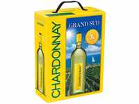 Grand Sud - Chardonnay - Sortentypischer Trocken Weißwein - Großpackungen...