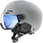 uvex Wanted Visor - robuster, stylischer, optimal bel&uuml;fteter Skihelm mit