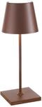 Zafferano, Poldina Pro Mini Lampe, Kabellose, Wiederaufladbare Tischlampe mit Touch
