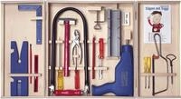 Pebaro 408PL Qualit&auml;ts-Laubs&auml;geschrank, 28 Teile, komplettes Set im...