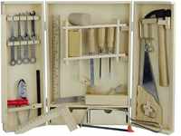 Pebaro 462 Starter Werkzeugkasten für Kinder, 25 Teile in Holzbox, kompakter