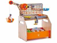 Hape Junior Inventor Tüftler-Arbeitstisch Experimentierset, Mint-Spielzeug, ab...