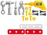 Ecoiffier Sas 2303 Wiederverwendbare Mechanische Toy, Multicolor, Valisette outils