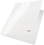 Leitz WOW A4 Schnellhefter, PP-laminierter Karton, Flachhefter mit 60 Blatt