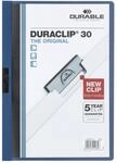 Durable Klemm-Mappe Duraclip Original 30 (f&uuml;r 1-30 Blatt A4), 25 St&uuml;ck, dunkelblau,