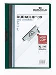 Durable Klemm-Mappe Duraclip Original 30 (f&uuml;r 1-30 Blatt A4), 25 St&uuml;ck,