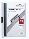 Durable Klemm-Mappe Duraclip Original 60 (f&uuml;r 1-60 Blatt A4), 25 St&uuml;ck, blau,