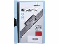 Durable Duraclip 60 Präsentationsmappe mit Clip, Blau