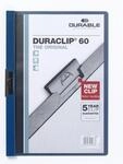 Durable Klemm-Mappe Duraclip (Original 60, Hartfolie, bis 60 Blatt A4, Beutel...