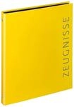 VELOFLEX 4144310 - Zeugnisringbuch Velocolor, DIN A4, gelb, 1 St&uuml;ck