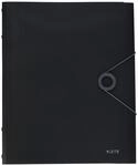 Leitz 45691095 Solid Ordnungsmappe PP A4, 6 F&auml;cher, schwarz