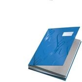 Leitz 57450035 Unterschriftsmappe Design, 18 F&auml;cher, blau
