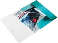 Leitz 204583 Eckspannermappe wow, A4, PP, eisblau
