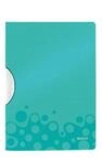 Leitz WOW ColorClip Klemmmappe (A4, PP) eisblau