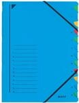 Leitz 39120335 Ordnungsmappe (A4, 12 F&auml;cher) blau