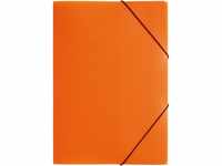 Pagna PP-Gummizugmappe A3, transluzent orange trend
