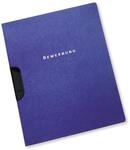 Oxford Bewerbungsmappe A4, Aus Karton, Klemm-Mappe, Dunkelblau, 10er Pack