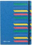 Pagna Deskorganizer Classic (Sammelmappe, 12 F&auml;cher, 1-12) blau