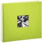Hama Fotoalbum Jumbo 36x32 cm (Spiral-Album mit 50 wei&szlig;en Seiten, Fotobuch mit