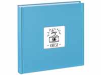 Hama Fotoalbum Jumbo 30x30 cm (Fotobuch mit 100 weißen Seiten, Album für 400...