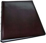 walther design Fotoalbum rot 30 x 37 cm Kunstleder mit erhabene B&uuml;nde, Classic