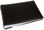 walther design Fotoalbum schwarz 100 Fotos 15 x 20 cm Memo-Einsteckalbum Kunstleder