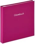 walther design G&auml;stebuch violett 26 x 25 cm mit Pr&auml;gung und Spiralbindung, Fun