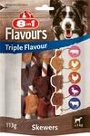 8in1 Triple Flavour Skewers Kaustangen f&uuml;r Hunde - Kausnacks mit extra viel...