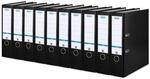 Elba Premium Akten-Ordner A4, smart Pro plus, 8 cm breit, Kunststoff Ordner, schwarz,