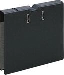 Leitz 20220000 Pendelordner, Schwarz (180Grad, A4, 5cm )