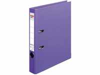 Herlitz 10834810 Ordner maX.file protect+ (A4, 5 cm, Voll-Folienbezug) violett