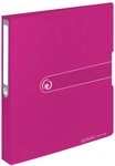 Herlitz 11205788 Ringbuch A4 (PP, 2-Ring-Kombi-Mechanik, 3,8 cm R&uuml;cken, 25 mm