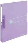 Herlitz Ringbuch, A4, 2 Ringe, 25mm, PP-Folie Transparent (Flieder)