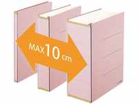 PLUS Japan, Zero Max Platzsparordner in Pink, 1er Pack (1 x 1 Ordner)