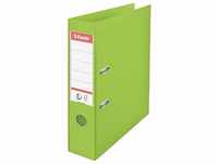 Esselte A4 folder, spine width, plastic, Vivida series, green, 72 mm
