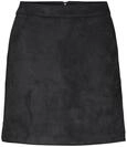 VERO MODA Damen Vmdonnadina Faux Suede Short Skirt Noos Rock, Schwarz, XL EU