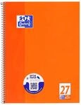 Oxford Collegeblock A4 liniert, mit Doppelrand, 80 Blatt, orange