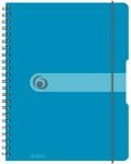 Herlitz 11293073 Spiralblock A4 to go, Holzfreies Papier, 80 Blatt, schwarz...