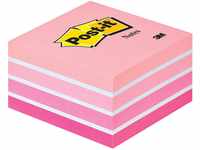 Post-it Sticky Notes Cube Pastell Farben: Collection, 1 Block, 450 Blatt, 76 mm...